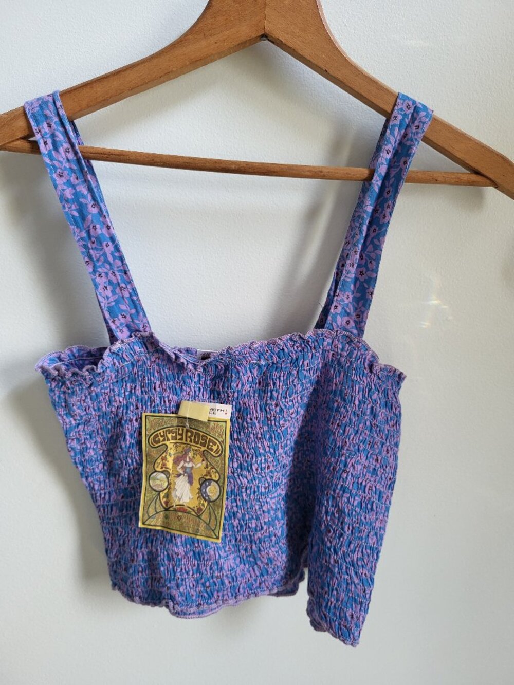 NWT Gypsy Rose Boho Crop Top – Women’s OS
